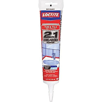 Loctite Polyseamseal Tub & Tile Adhesive Caulk 5.5 Ounce