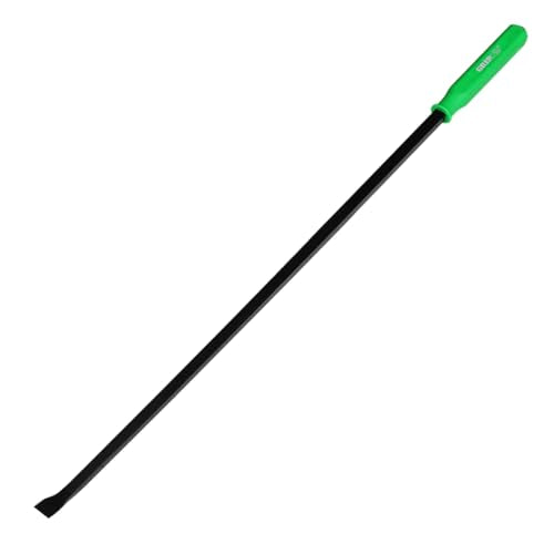 Grip 60" Heavy Duty Striking Jumbo Pry Bar - Striking Cap - Mechanic's Handle - Positioning, Aligning, Prying - Chrome Vanadium Steel - size: 60"
