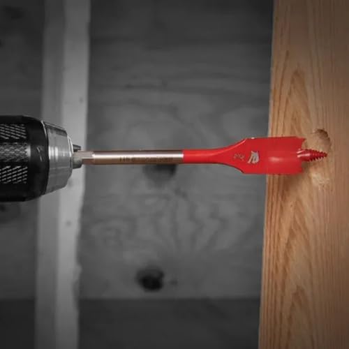 Diablo Spade Bit for Wood - 1" Dia., 4" Length, 1/4" Hex Shank - size: 1" × 4"