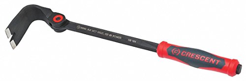 Crescent 18” Indexing Flat Pry Bar - DB18X, Red/Black - size: 18 inch