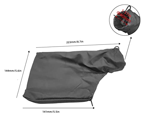 255 Model Dust Collection Bag with Zipper & Wired Adjustable Stand Dust Bag