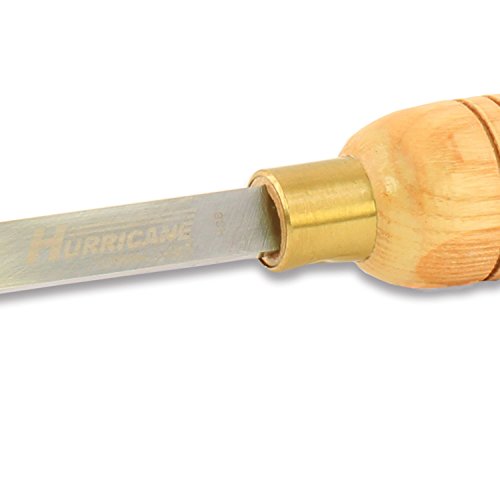 Hurricane Turning Tools, HTT-116, Standard Series, 1/2" Skew Chisel for Woodturning