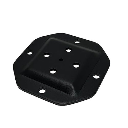 Nuvo Iron Heavy Duty Wood Post Plate Connector - Bolts Included, 4" x 4"