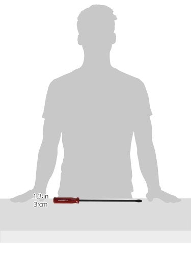 Mayhew Tools 40106 ProGrip Pry Bar, Red, 17" Straight - size: 17" Straight