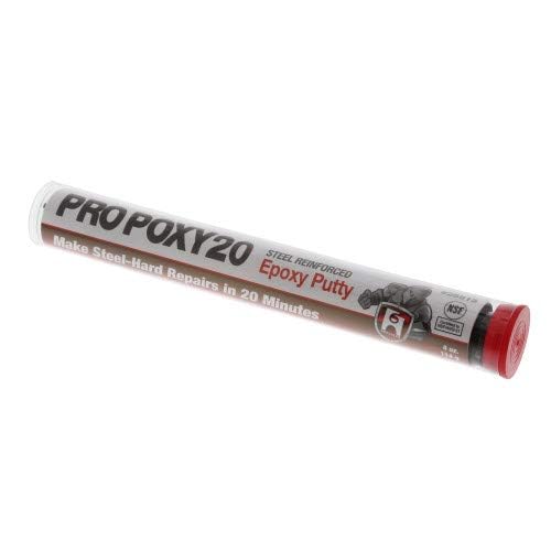 Hercules Pro Poxy 20 4 oz. Epoxy Putty, Dark Gray/Black