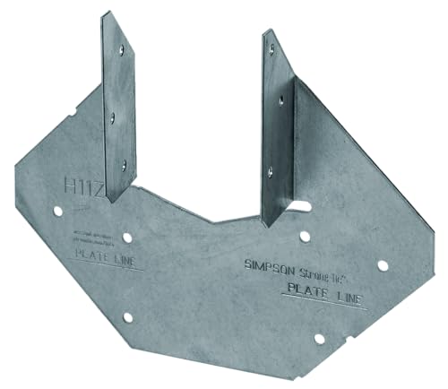 Simpson Strong-Tie H11Z H11 18-Gauge ZMAX Galvanized Hurricane Tie