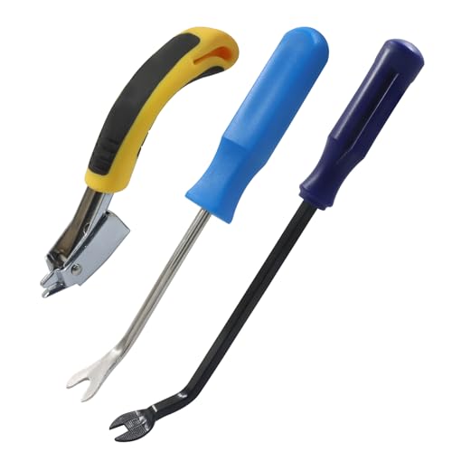 3Pcs Heavy Duty Upholstery Staple Remover - size: 3Pcs