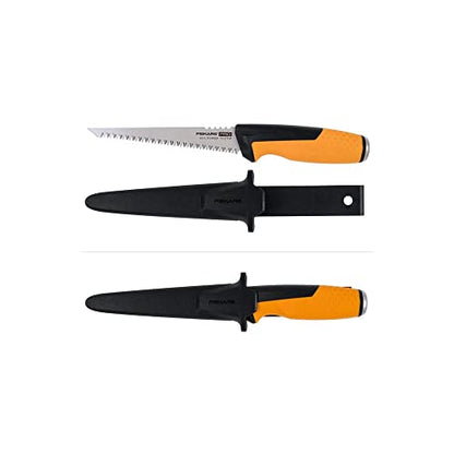 Fiskars Pro POWER TOOTH Jab Hand Saw (6 in blade.),Orange - style: Jab Hand Saw