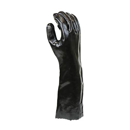 West Chester 12018 Chemical Resistant PVC Coated Work Gloves: 18" Length, Size Large, 2 Pairs - size: One Size (2 Count), style: 1 Pair