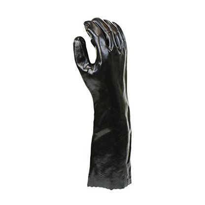 West Chester 12018 Chemical Resistant PVC Coated Work Gloves: 18" Length, Size Large, 2 Pairs - size: One Size (2 Count), style: 1 Pair