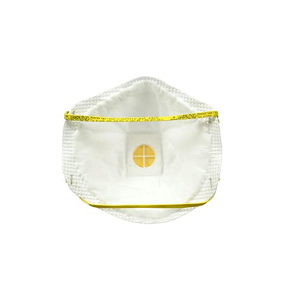 3M 8511 Drywall Sanding N95 Cool Flow Valved Respirator, 2-Pack