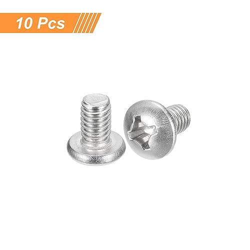 uxcell 5/16-18x1/2 Pan Head Machine Screws 304 SS Phillips Drive, 10 Pack - size: 5/16-18x1/2"