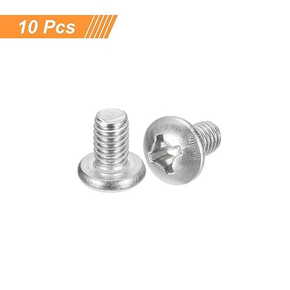 uxcell 5/16-18x1/2 Pan Head Machine Screws 304 SS Phillips Drive, 10 Pack - size: 5/16-18x1/2"