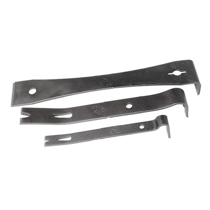 Mayhew Tools 98605 Utility Bar Set, Black Oxide Finish, 3-Piece Flat Bar Set - size: 3-Piece Flat Bar Set