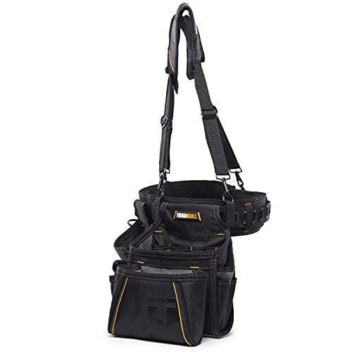 ToughBuilt - Pro Framer Suspension Rig, Tool Belt System, TB-301-6 - size: Framer Suspension Rig (Large Pouches)