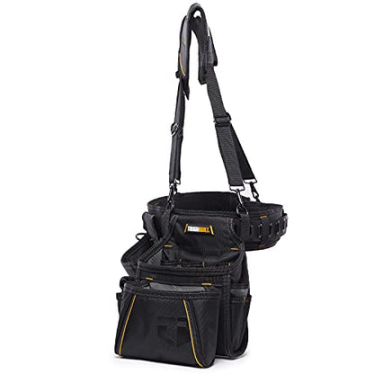 ToughBuilt - Pro Framer Suspension Rig, Tool Belt System, TB-301-6 - size: Framer Suspension Rig (Large Pouches)