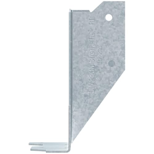 Simpson Strong-Tie RR RR Galvanized Ridge Rafter Connector for 2x6 (Pack of 50) - size: 50 Each