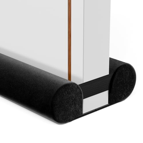 BKSAI Under Door Draft Stopper, 28-32in, Black - color: Black, size: 28-32in
