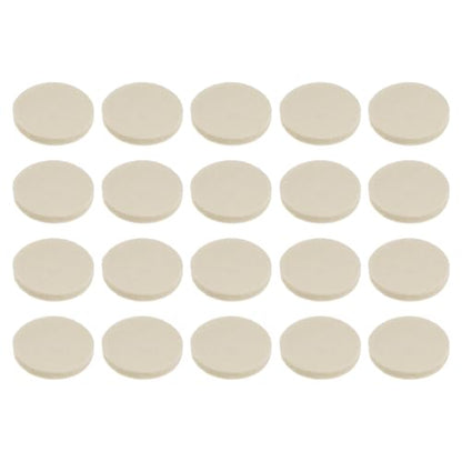 HARFINGTON 20pcs Wool Felt Polishing Pads, 2 Inch Buffing Wheel Polish Pad - size: 2 Inch