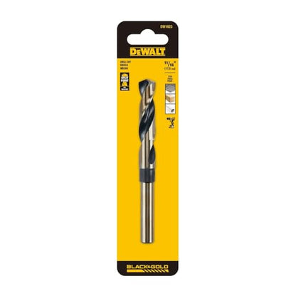 DEWALT DW1623 11/16-Inch Black Oxide 1/2-Inch Shank Reduced Shank Twist Drill Bit - color: Multi, size: 11/16 Inch
