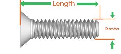 1/4"-20 x 1-1/2" T-30 Flat Head Self Tapping Trailer Deck Screws, 100 Pack - size: 1/4-20 x 1 1/2 inch