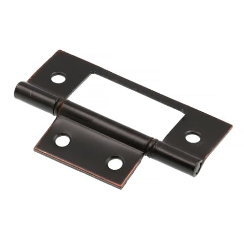 Prime-Line N 72737 Bi-Fold Door Non-Mortise Hinge, Bronze (Single Pack) - color: Bronze