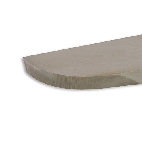 Hurricane Turning Tools, HTT-121, Standard Series, 1 1/2" Left Side Curved Scraper for Woodturning