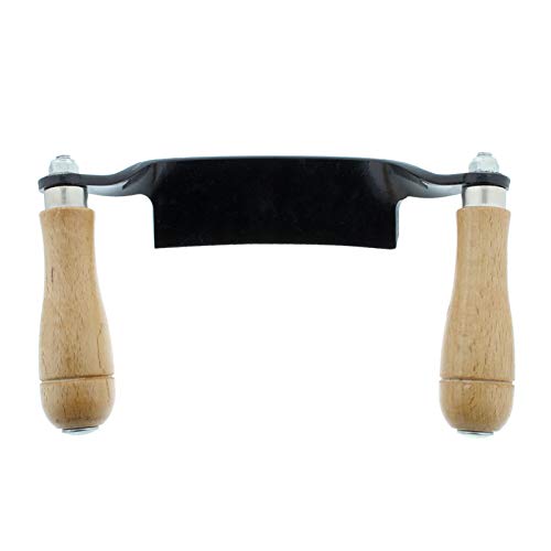 Draw Knife 5" Curved Draw Shave Woodworking Tool (Curved-5 inches) - size: 5"