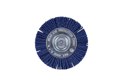 Century Drill & Tool 77433 Nylon Abrasive Radial Brush, 3", Fine - size: 3" Fine