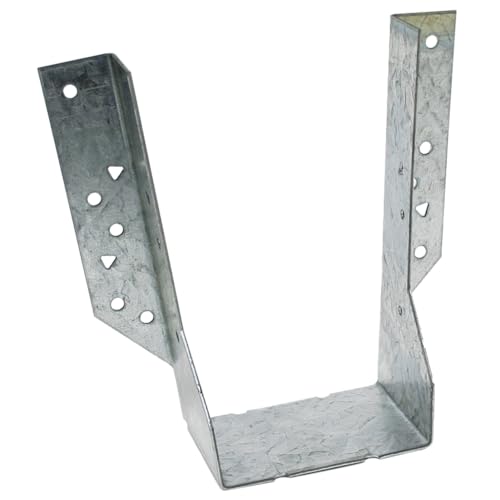 Simpson Strong-Tie HU48 HU Heavy Face-Mount Joist Hanger - for 4x8 Base, 14-Gauge Zinc Galvanized Steel, Versatile Joist Fit, Designed for Demanding Loads (Pack of 25)