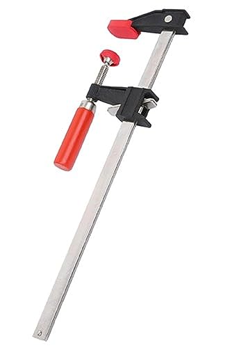 Bessey Clutch Style Bar Clamps - 18 In 600 lb - GSCC2.518- Woodworking Clamps with Ergonomic Handle, Non-Marring Pads, Durable Cast-Iron Jaws & Serrated Rail for Carpentry & Cabinetry - size: 18 in. (600 lb), style: Modern