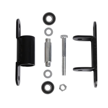Heavy Duty Gate Hinge 7 inch, Black Outdoor Bolt on Gate Hinge