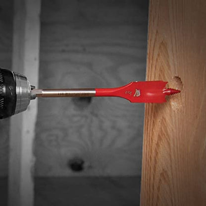 Diablo Spade Bits for Wood - 1-1/4" Diameter, 6" Length, 1/4" Hex Shank - size: 1-1/4" × 6" (Pack of 2)