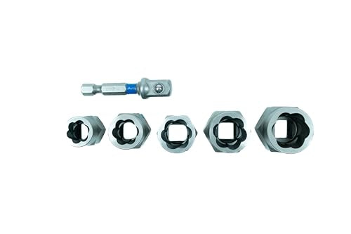 Century Drill & Tool 73425 Bolt Extractor Set, 6 Piece - size: 6 Piece