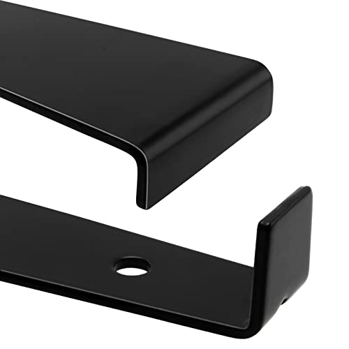 2 Pack 12 Inch Black Pull Bar, Heavy Duty Pull Bar for Laminate Plank, Vinyl Plank and Wood Flooring Installation