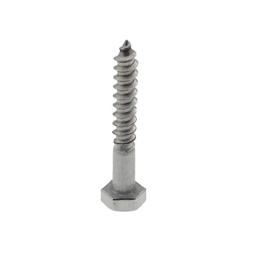 5/16"*1-9/16"304 Stainless Steel Hex Head Lag Screws,SAFYY Heavy Duty Lag Bolt Screws for Wood Hexagon Head Screws 25 Pack - size: M8*40 25 PCS