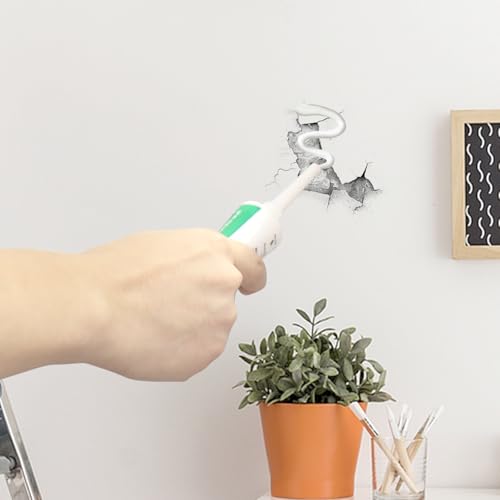 500g Wall Putty Hole Repair, Safe Wall Mending Agent with Nozzle - size: 2Pcs_500g