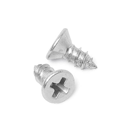 Bolt Dropper #4 x 1/4" Stainless Steel Flat Head Phillips Wood Screw (100 Pack), 18-8 (304) Stainless Steel Sheet Metal Screws - Type A Point, Plain Finish - size: #4 X 1/4"