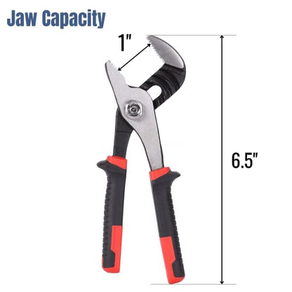 Mr. Pen- 6.5 Inch Slip Joint Pliers with Groove Joint Function