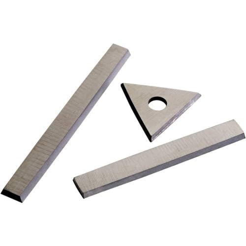Bahco 449 L-Inch Triple-Edge Triangle Scraper Blade, 1", Silver