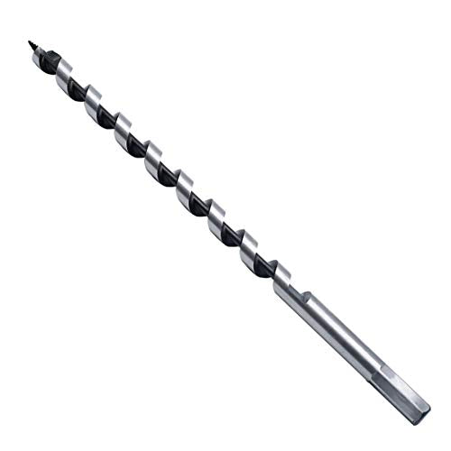 Wood Auger Drill Bit 1/2" x 11.7", 2Pcs - size: 1/2" x 11.7"