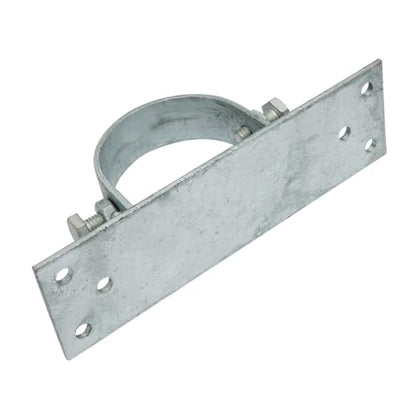 Chain Link Fence 1-5/8" Wood to Steel Post Bracket, Wood Fence to Steel Post Adapters, Adapter Brackets (Pack of 4)