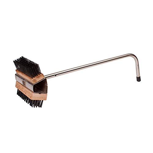 Winco Steel Wire Double Headed Bristle Brush Medium - size: 26-1/2"