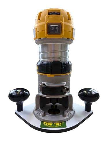 Woodhaven 8351 2" Bit Hole Baseplate, for DeWalt DWP611/PC450, 7mm - size: DeWalt