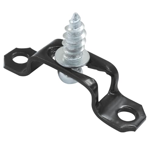 Black Concealed Connector, Half Pass Style, 20Pcs - style: Black-Half Pass