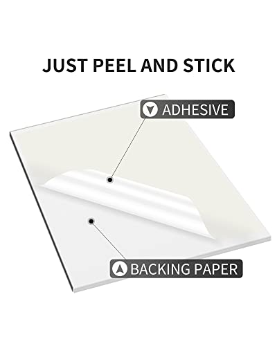 Vinyl Siding Repair Kit, White Durable Self-Adhesive Vinyl Siding Patch Cut to Fit Freestyle Cover Any Cracks, Holes, or Blemishes on PVC Fence Repair Kit(6 Pack) - color: 6 Pack