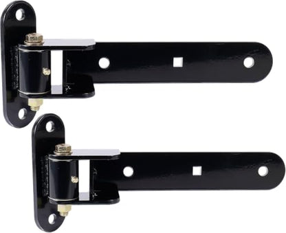 13" Heavy Duty Gate Hinges,900 Lbs Capacity,180° or 90° Smooth Open - size: Large