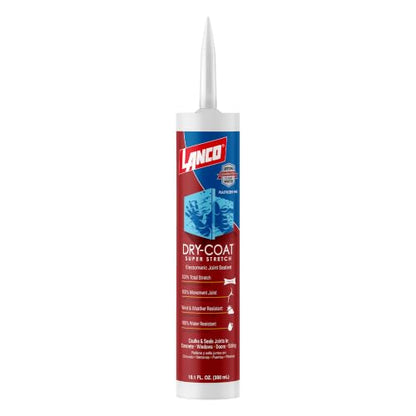 Dry-Coat Super Stretch 10. 1oz. White Elastomeric Acrylic Multi-Purpose Sealant