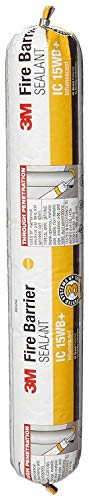 3M(TM Fire Barrier Sealant IC 15WB+, 20 fl. oz, Sausage, 10/case
