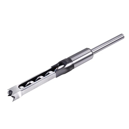 1/2 Inch Square Hole Mortising Chisel Bit High-Carbon Steel - size: 1/2inch（12.7mm）